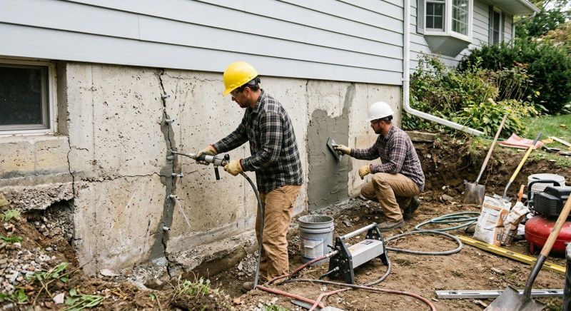 Basement Foundation Repair in Whitehall, MT