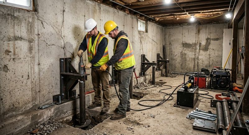 Basement Stabilization in Butte, MT