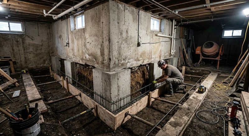 Basement Underpinning in Butte, MT
