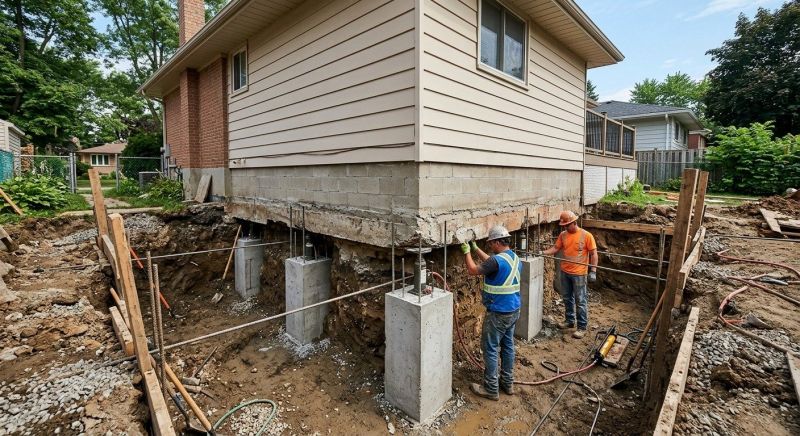 Basement Underpinning in Butte, MT
