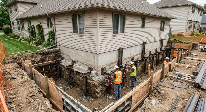 Basement Underpinning in Butte, MT