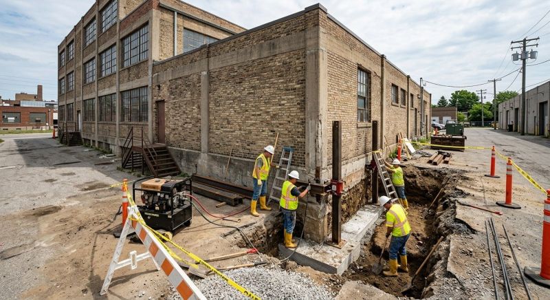 Commercial Foundation Repair in Butte, MT