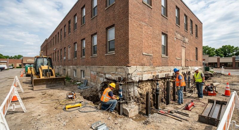 Commercial Foundation Repair in Butte, MT