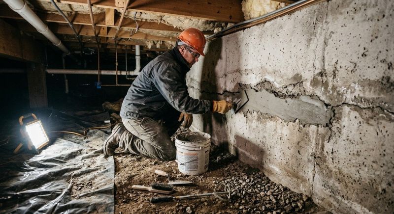 Cracked Foundation Repair in Butte, MT