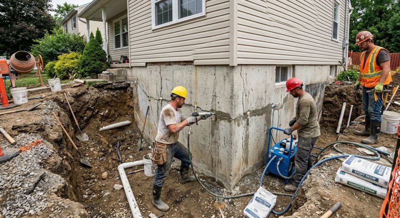Cracked Foundation Repair in Whitehall, MT