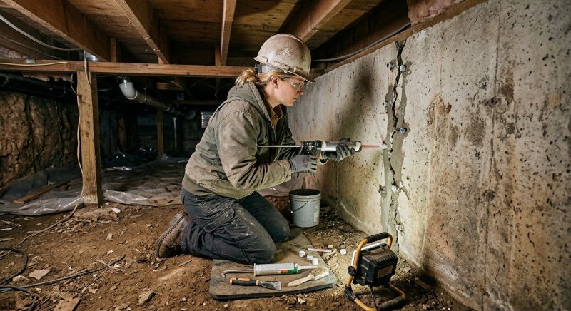 Crawlspace Foundation Repair in Butte, MT