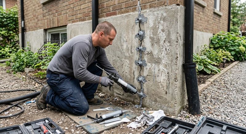 Foundation Crack Repair in Butte, MT