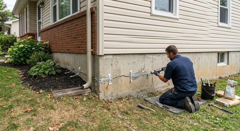 Foundation Crack Sealing in Butte, MT