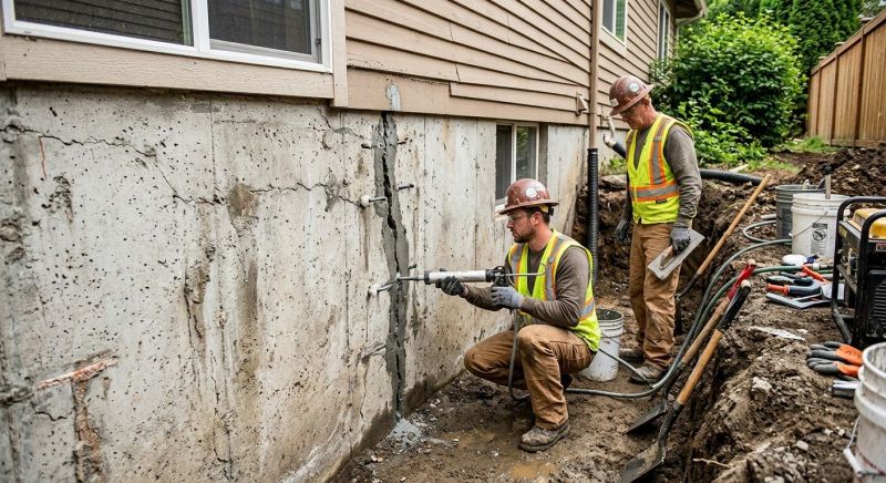 Foundation Cracks Repair in Butte, MT