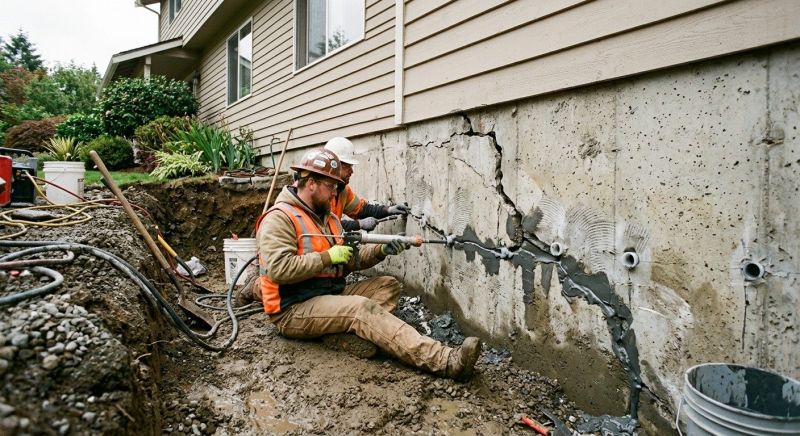 Foundation Cracks Repair in Butte, MT