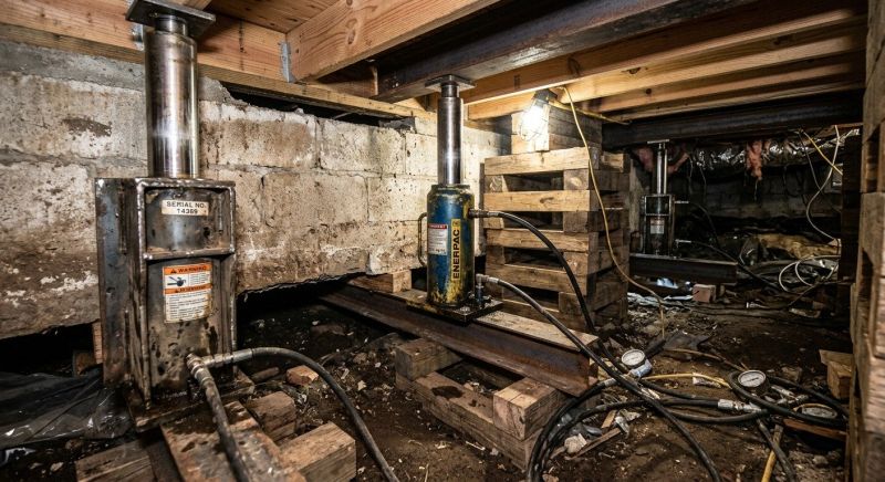 Foundation Jacking in Butte, MT