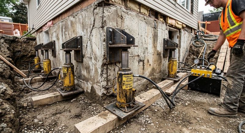 Foundation Jacking in Butte, MT
