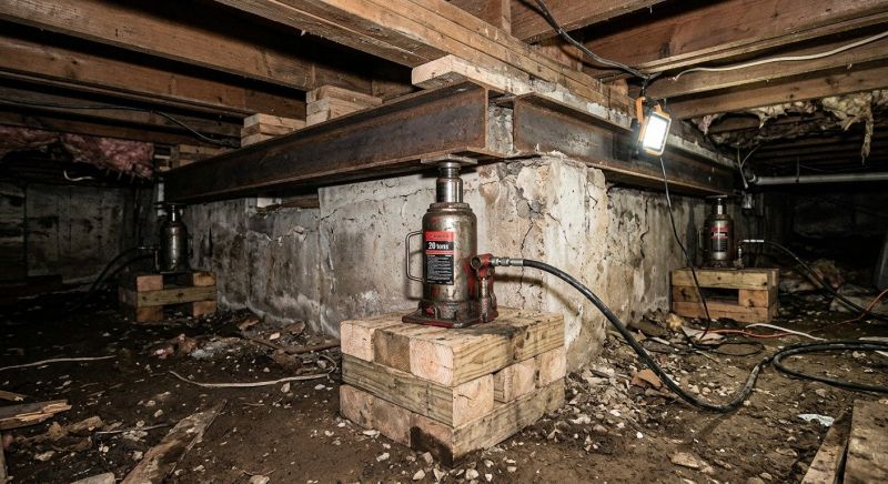 Foundation Jacking in Butte, MT