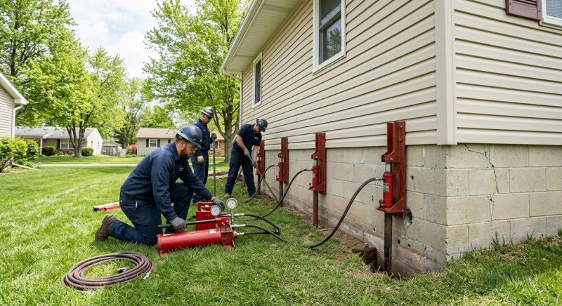 Foundation Jacking in Whitehall, MT