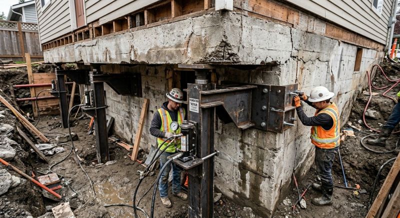 Foundation Lifting in Butte, MT