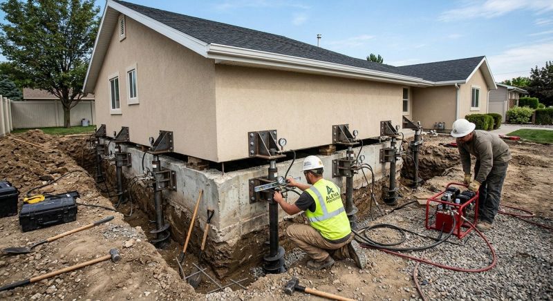 Foundation Pier Leveling in Butte, MT