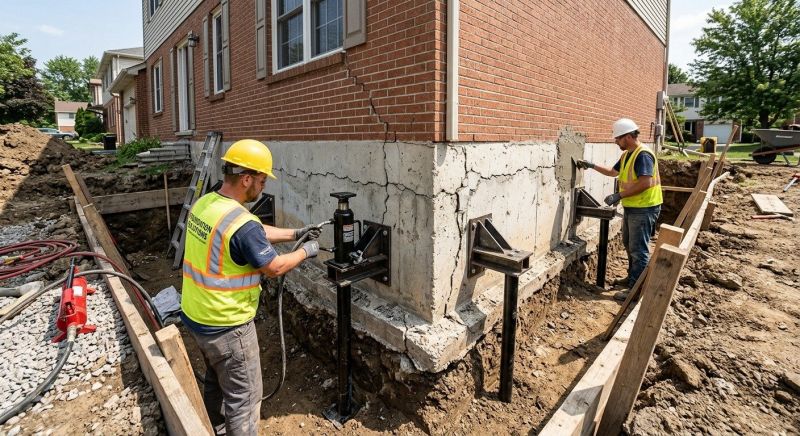 Foundation Pier Repair in Butte, MT
