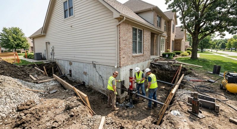 Foundation Settlement Repair in Butte, MT