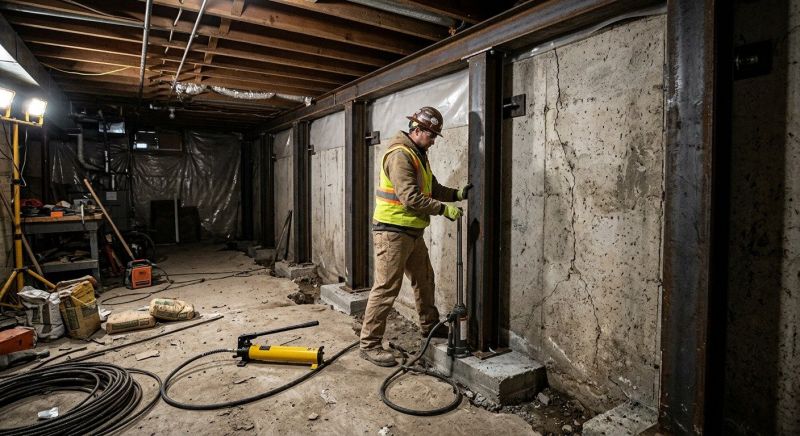 Foundation Stabilizing in Whitehall, MT