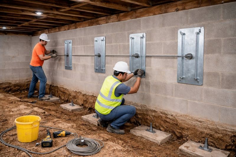 Foundation Stabilizing in Whitehall, MT