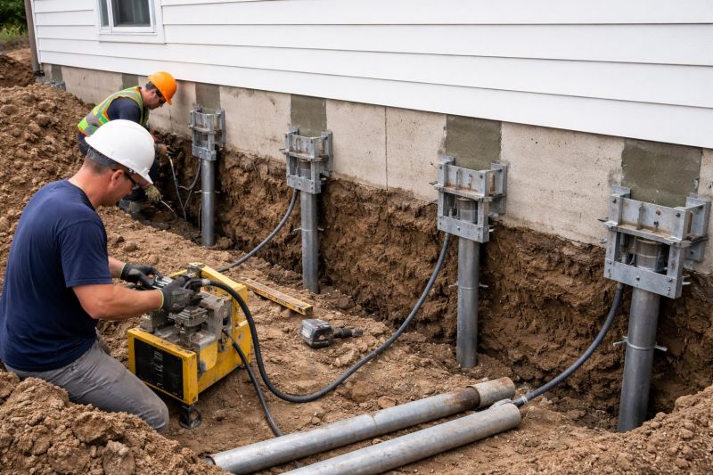Helical Piers Installation in Butte, MT