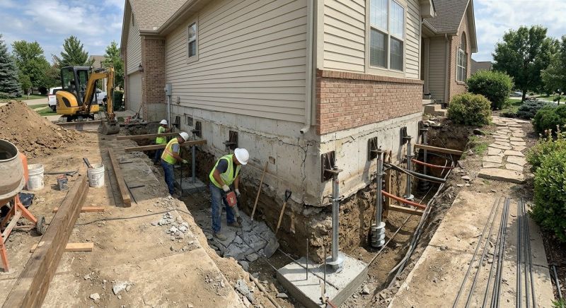 House Underpinning in Butte, MT