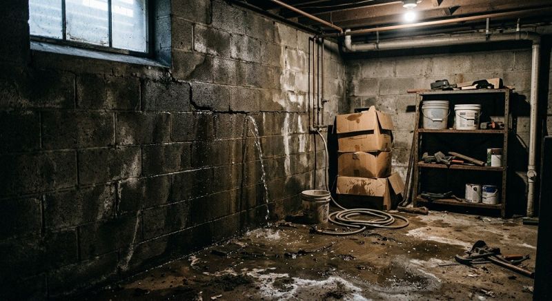 Leaking Foundation Repair in Butte, MT