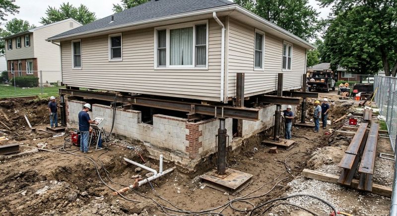 Sinking Foundation Lifting in Butte, MT