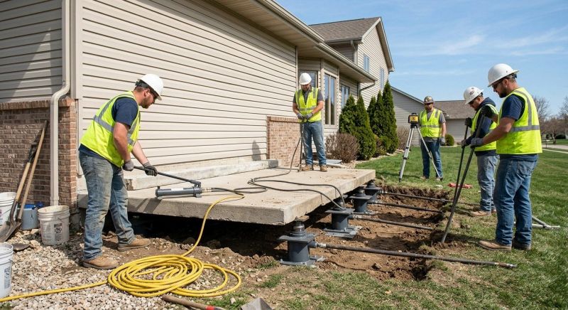 Sinking Foundation Lifting in Butte, MT