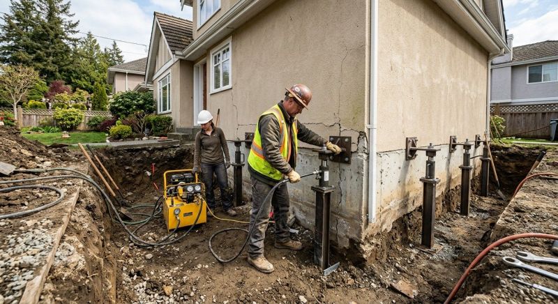 Sinking Foundation Repair in Butte, MT