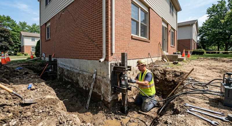 Sinking Foundation Repair in Butte, MT