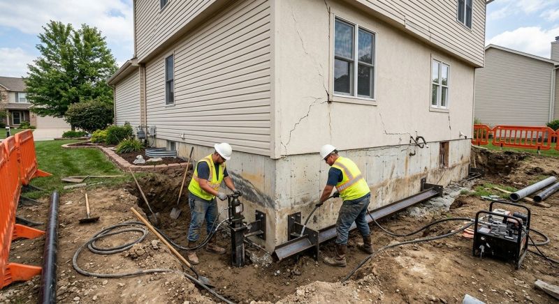 Sinking Foundation Repair in Butte, MT