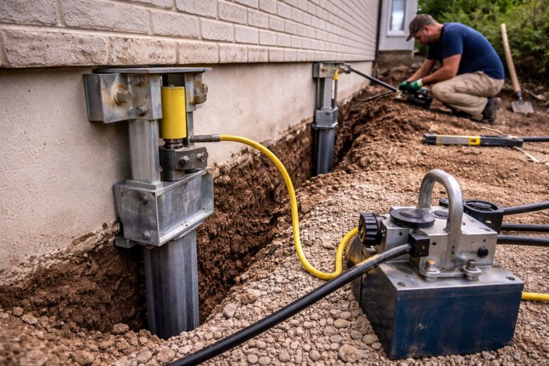 Sinking Foundation Repair in Whitehall, MT
