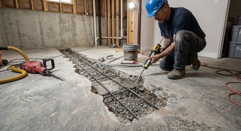 Slab Foundation Repair in Butte, MT
