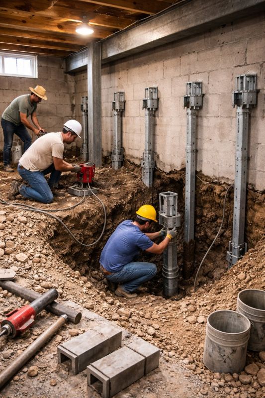 Structural Underpinning in Butte, MT